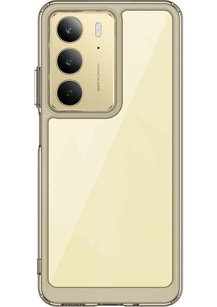 Oppo Realme C75 Kılıf, Şeffaf Tasarımlı Darbeye Dayanıklı Telefon Kılıfı, Tampon Hibrit Şeffaf Kapak Oppo Realme C75 (Yurt Dışından)