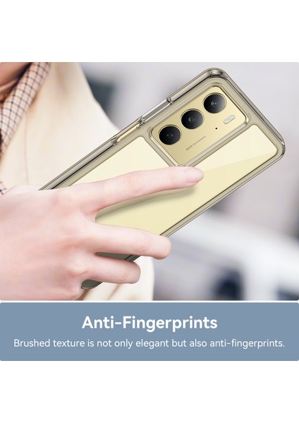 Oppo Realme C75 Kılıf, Şeffaf Tasarımlı Darbeye Dayanıklı Telefon Kılıfı, Tampon Hibrit Şeffaf Kapak Oppo Realme C75 (Yurt Dışından) modelleri