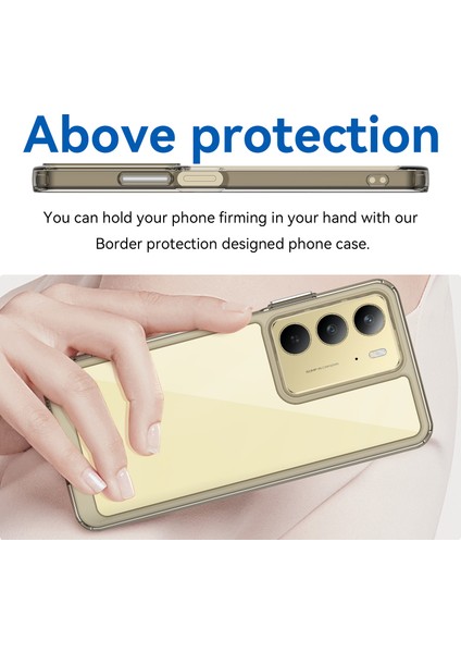 Oppo Realme C75 Kılıf, Şeffaf Tasarımlı Darbeye Dayanıklı Telefon Kılıfı, Tampon Hibrit Şeffaf Kapak Oppo Realme C75 (Yurt Dışından) indirimleri