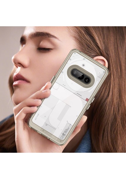 Nothing Phone 3A Kılıf, Şeffaf Tasarımlı Darbeye Dayanıklı Telefon Kılıfı, Tampon Hibrit Şeffaf Kapak Nothing Phone 3A (Yurt Dışından) modelleri