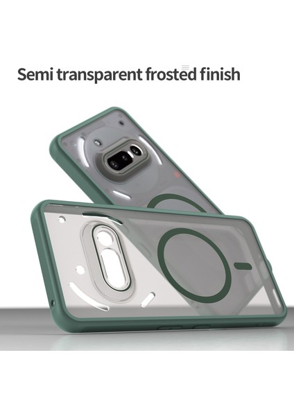 Nothing Phone 3A Pro Telefon Kılıfı, Manyetik Darbeye Dayanıklı Telefon Kılıfı, Şeffaf Hibrit Kapak Nothing Phone 3A Pro (Yurt Dışından) fırsatları