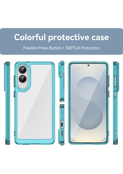 Samsung Galaxy S25 Edge Kılıf, Şeffaf Tasarımlı Darbeye Dayanıklı Telefon Kılıfı, Tampon Hibrit Şeffaf Kapak Samsung Galaxy S25 Edge (Yurt Dışından) modelleri