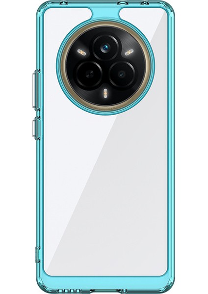 Oppo Realme 14 Pro Kılıf, Şeffaf Tasarımlı Darbeye Dayanıklı Telefon Kılıfı, Tampon Hibrit Şeffaf Kapak Oppo Realme 14 Pro (Yurt Dışından)