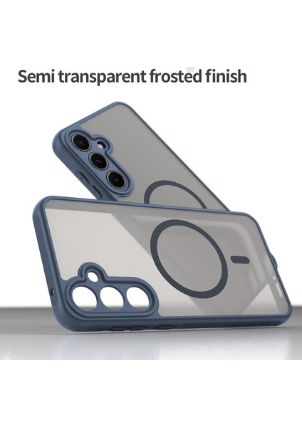 Samsung Galaxy A56 5g Telefon Kılıfı, Manyetik Darbeye Dayanıklı Telefon Kılıfı, Şeffaf Hibrit Kapak Samsung Galaxy A56 5g (Yurt Dışından) modelleri