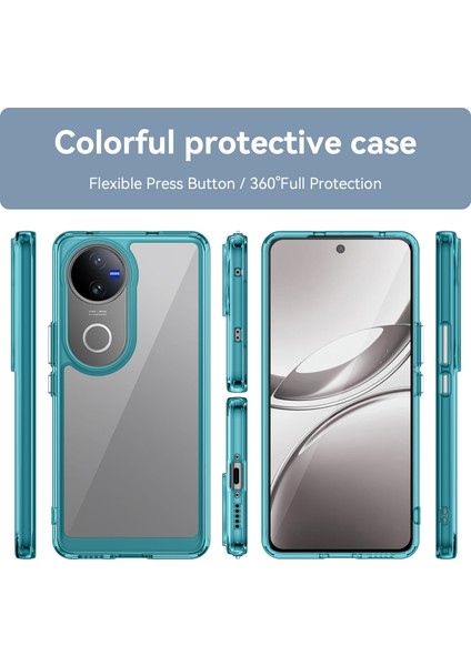 Vivo V50 Kılıf, Şeffaf Tasarımlı Darbeye Dayanıklı Telefon Kılıfı, Tampon Hibrit Şeffaf Kapak Vivo V50 (Yurt Dışından) modelleri