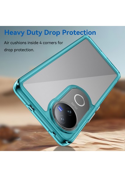 Vivo V50 Kılıf, Şeffaf Tasarımlı Darbeye Dayanıklı Telefon Kılıfı, Tampon Hibrit Şeffaf Kapak Vivo V50 (Yurt Dışından) fırsatları