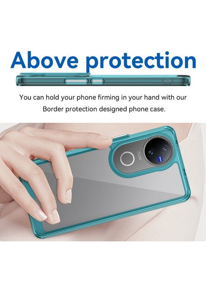 Vivo V50 Kılıf, Şeffaf Tasarımlı Darbeye Dayanıklı Telefon Kılıfı, Tampon Hibrit Şeffaf Kapak Vivo V50 (Yurt Dışından) indirimleri