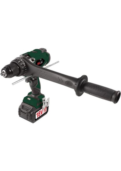 18V 5.0AH 150 Nm Şarjlı Darbeli Vidalama/matkap (Kömürsüz)