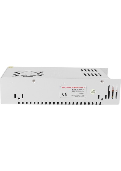 Anahtar Güç Kaynağı Sürücü Adaptörü Alüminyum Alaşım DC48V LED Ekran Şerit Işık 3D YAZICILAR&#8209;500&#8209;48(48V/10.4A/500W)AC110/220V±15% (Yurt Dışından)