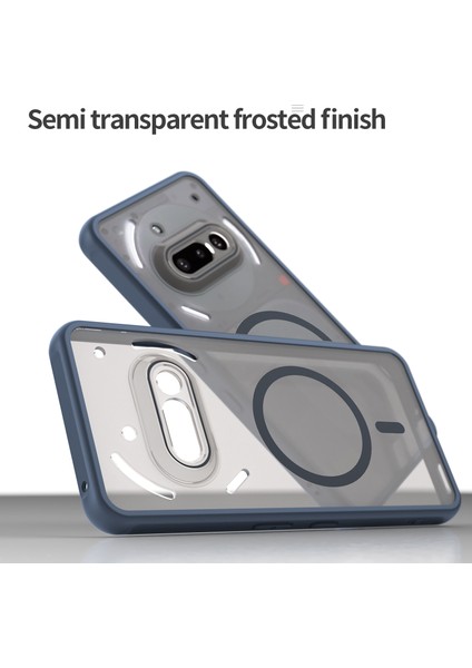 Nothing Phone 3A Telefon Kılıfı, Manyetik Darbeye Dayanıklı Telefon Kılıfı, Şeffaf Hibrit Kapak Nothing Phone 3A (Yurt Dışından) fırsatları