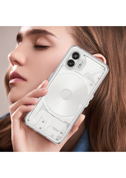 Nothing Phone 2 Kılıf, Şeffaf Tasarımlı Darbeye Dayanıklı Telefon Kılıfı, Tampon Hibrit Şeffaf Kapak Nothing Phone 2 (Yurt Dışından) indirimleri