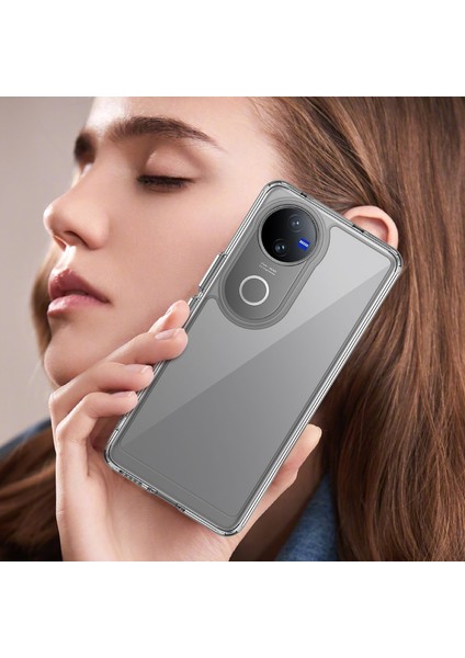 Vivo V50 Kılıf, Şeffaf Tasarımlı Darbeye Dayanıklı Telefon Kılıfı, Tampon Hibrit Şeffaf Kapak Vivo V50 (Yurt Dışından) fırsatları