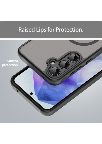 Samsung Galaxy A36 5g Telefon Kılıfı, Manyetik Darbeye Dayanıklı Telefon Kılıfı, Şeffaf Hibrit Kapak Samsung Galaxy A36 5g (Yurt Dışından) modelleri