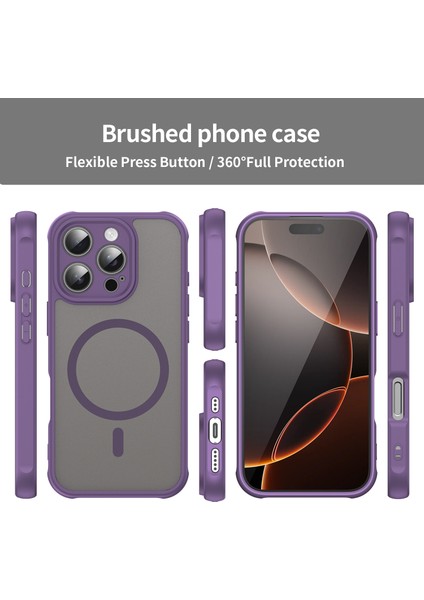 Iphone 12 Pro Max Telefon Kılıfı, Manyetik Darbeye Dayanıklı Telefon Kılıfı, Şeffaf Hibrit Kapak Iphone 12 Pro Max (Yurt Dışından) fiyatları