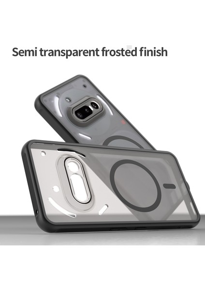 Nothing Phone 3A Telefon Kılıfı, Manyetik Darbeye Dayanıklı Telefon Kılıfı, Şeffaf Hibrit Kapak Nothing Phone 3A (Yurt Dışından) modelleri