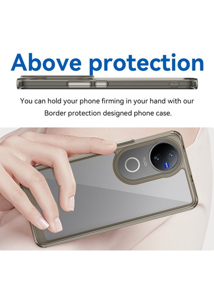 Vivo V50 Kılıf, Şeffaf Tasarımlı Darbeye Dayanıklı Telefon Kılıfı, Tampon Hibrit Şeffaf Kapak Vivo V50 (Yurt Dışından) fırsatları
