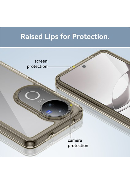 Vivo V50 Kılıf, Şeffaf Tasarımlı Darbeye Dayanıklı Telefon Kılıfı, Tampon Hibrit Şeffaf Kapak Vivo V50 (Yurt Dışından) indirimleri