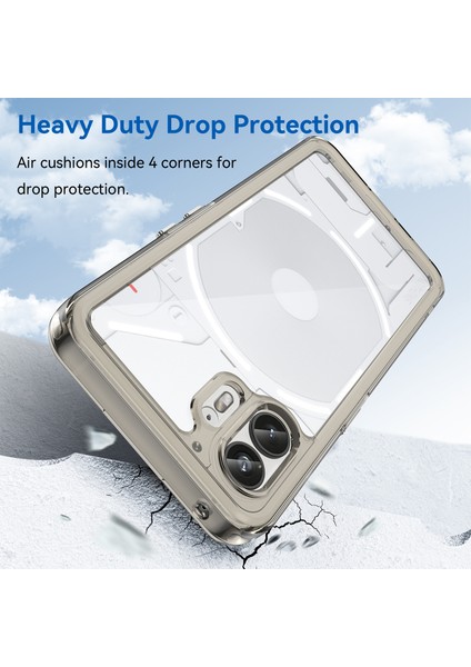 Nothing Phone 2 Kılıf, Şeffaf Tasarımlı Darbeye Dayanıklı Telefon Kılıfı, Tampon Hibrit Şeffaf Kapak Nothing Phone 2 (Yurt Dışından) fırsatları