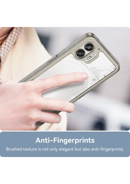 Nothing Phone 2 Kılıf, Şeffaf Tasarımlı Darbeye Dayanıklı Telefon Kılıfı, Tampon Hibrit Şeffaf Kapak Nothing Phone 2 (Yurt Dışından) indirimleri
