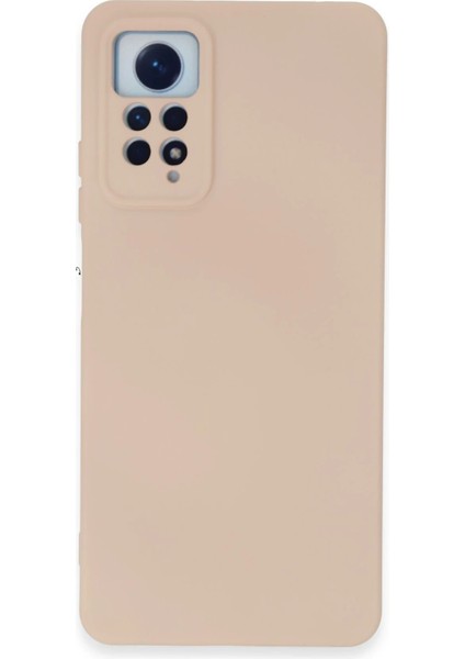 Xiaomi Redmi Note 12 Pro 4g Kılıf Nano Içi Kadife Silikon - Pudra Dpmah
