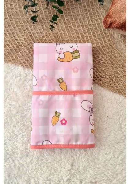 Carrot Desenli Sıvı Geçirmez Unisex Aktivite ve Mama Önlüğü 6-24 Ay modelleri