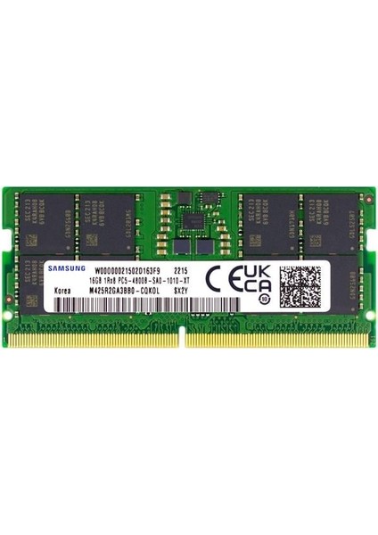 16GB Ddr5 4800MHZ Notebook Ram Value M425R2GA3BB0-CQK0D