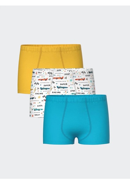 Lcw Kids Baskılı Erkek Çocuk Boxer 3'lü (S5)