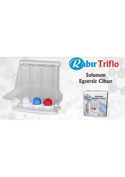 Triflo Nefes Egzersiz Aparatı
