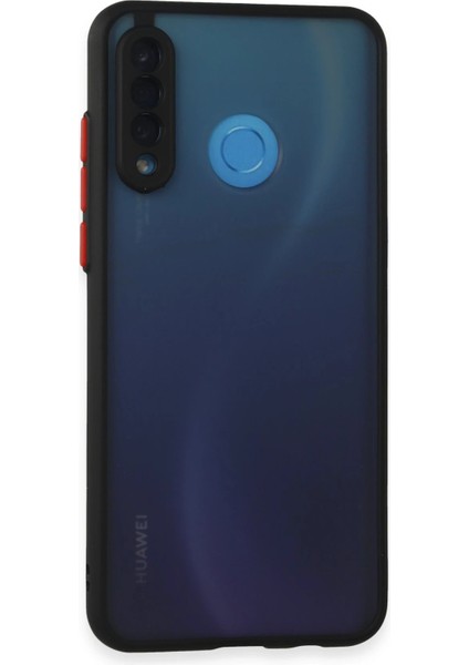 Huawei P30 Lite Kılıf Montreal Silikon Kapak - Siyah Dpmah