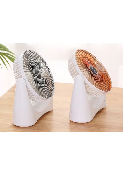 F20 Karışık Renk 3 Kademeli Şarjlı Taşınabilir Masaüstü Usb Fan Vantilatör fiyatları