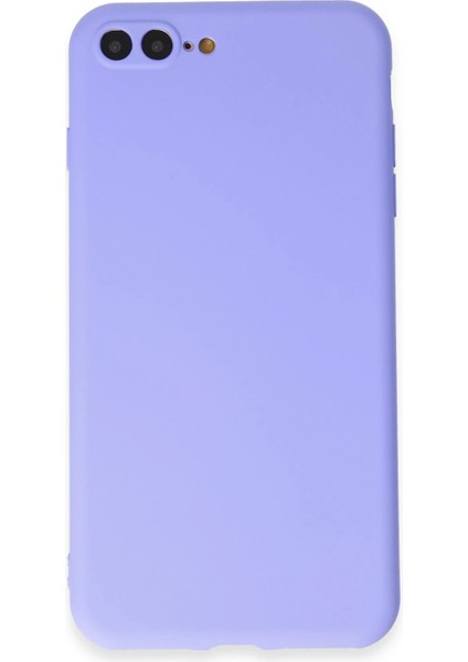 Iphone 7 Plus Kılıf First Silikon - Lila Dpmah