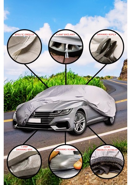 Audi A8 Tüm Modeller Uyumlu Branda Lüx Kalite Oto Brandası, Araba Çadırı Oto Örtüsü
