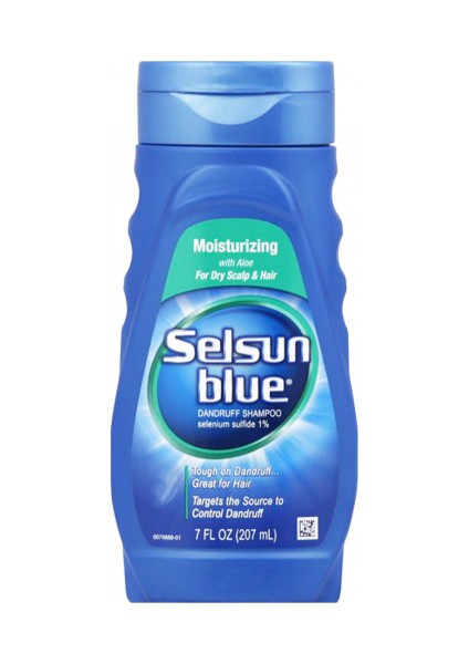 Blue Moisturizing With Aloe Shampoo, Selsun Blue Şampuan 207 ml