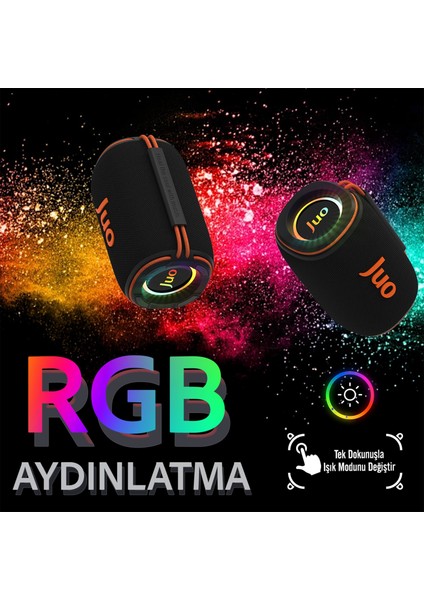 Soundpeak Flex 10W Rgb Bluetooth Hoparlör Kablosuz Taşınabilir Speaker