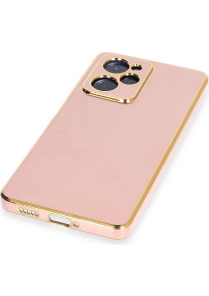 Xiaomi Poco X5 Pro 5g Kılıf Volet Silikon - Pembe Dpmah