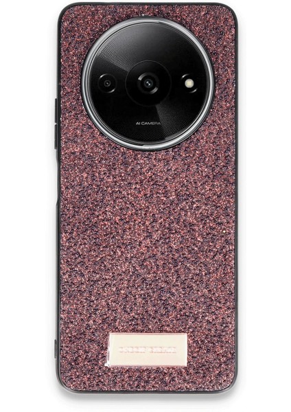 Onegif Xiaomi Redmi A3 4g Bright Simli Kapak - Derin Mor Dpmah