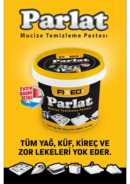 Sgs Parlat Temizleme Pastası (500 Gr) & Sünger