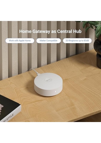 Ezvız A3 Merkezi Akıllı Wifi Ev Ağ Geçidi DL01 Akıllı Kapı Kilidi Uyumlu