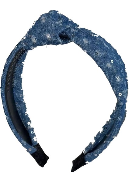 Mavi Renk Kot Detaylı Taç