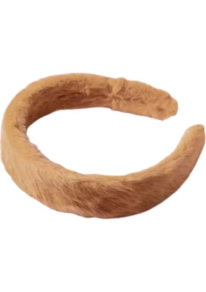 Kahverengi Peluş Taç
