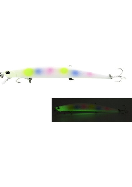 Flux 140MM 18GR Floating Maket Balık 018 Pearl Rainbow Glow Belly