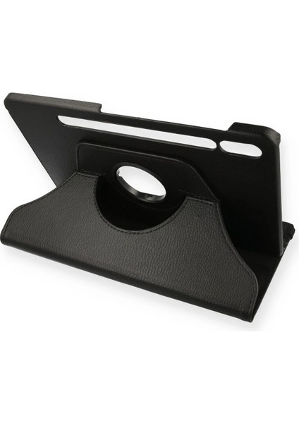 Samsung Galaxy T870 Tab S7 11 Kılıf 360 Tablet Deri Kılıf - Siyah Dpmah