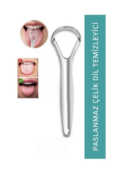 Paslanmaz Çelik Dil Temizleyici modelleri