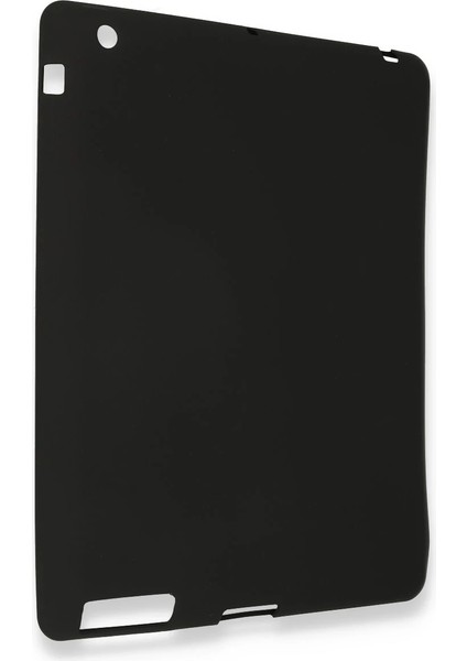 Ipad 4 9.7 Kılıf Evo Tablet Silikon - Siyah Dpmah
