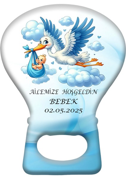 Yeni Doğan Bebekler Için Özel Tasarlanabilir 70 Adet Balon Magnet Açacak