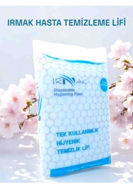 Saç Yıkama Bonesi 4 + 1 Hediyeli Irmak Hasta Temizleme Lifi