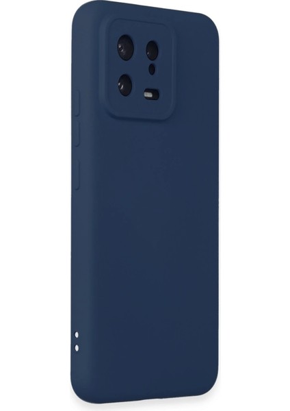 Xiaomi Mi 13 Kılıf Nano Içi Kadife Silikon - Lacivert Dpmah fiyatları