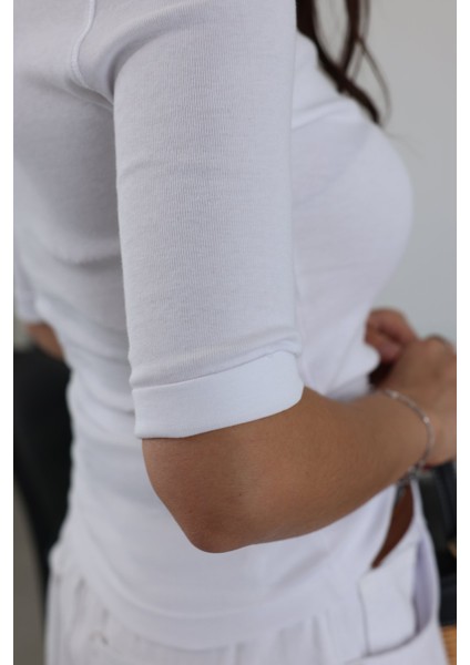 V Yaka Truvakar Kol Tshirt modelleri