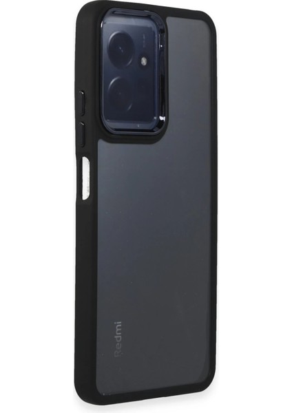 Xiaomi Redmi Note 12 4g Kılıf Dora Kapak - Siyah Dpmah