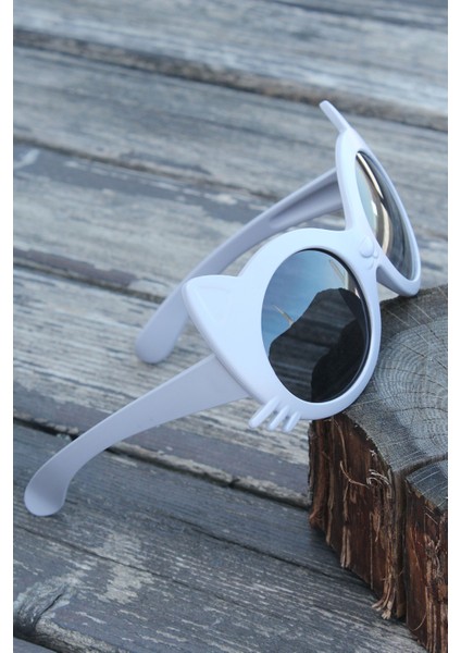 Gri Renk Kedi Model Çocuk Gözlüğü fiyatları